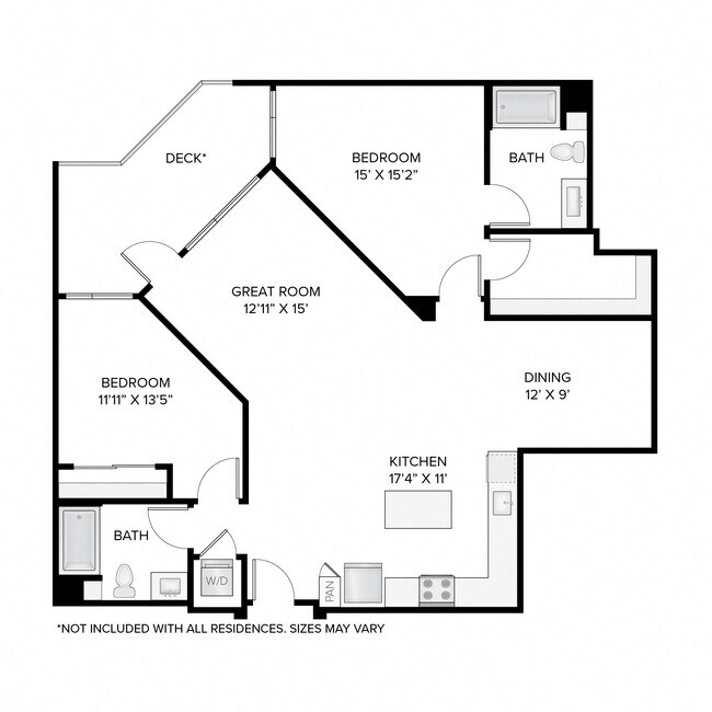 Unit 379B 379B floor plan